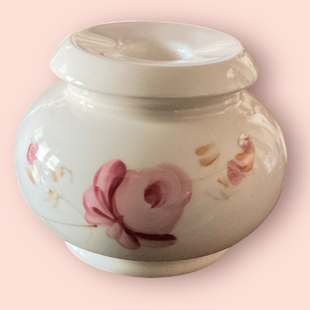 Vintage Porcelain Candle Holder By Lasting Products Inc